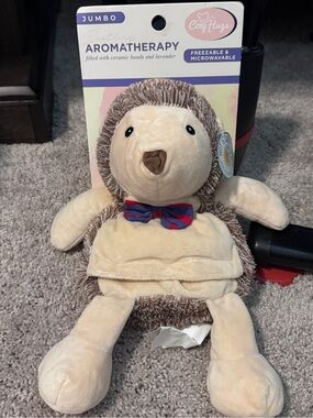 Aromatherapy Plush Hedgehog - Beige